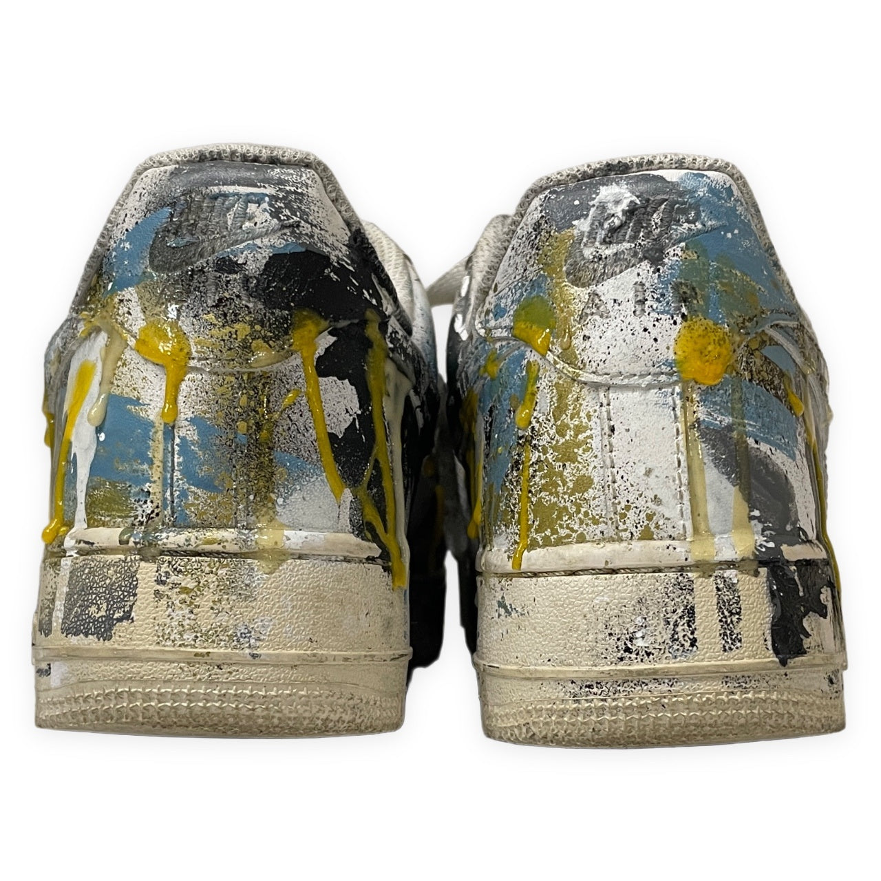 CILANDSIA NIKE AIR FORCE 1 ハンドペイントローカットスニーカー シューズ 靴 クツ ペンキ 27cm チランドシア メンズ