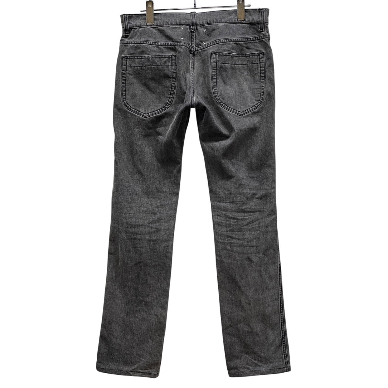 Maison Martin Margiela 10 07SS ブラックデニムボタンフライギミックジーンズ パンツ ボトムス Archive 本人期 メゾンマルタンマルジェラ メンズ