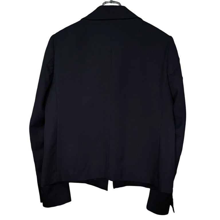 FUMITO GANRYU 25SS Spencer Riders Jk ウールギャバジンスペンサーライダースジャケット ブルゾン コート アウター Fu13-Ja-01 定価74,800円 フミトガンリュウ メンズ