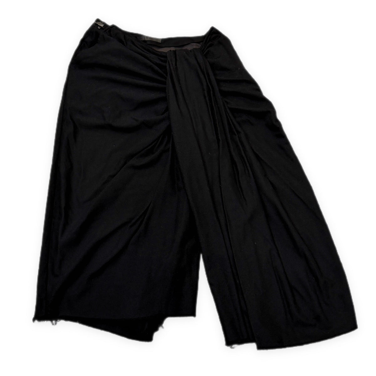 JULIUS 10AW フロントドレープカットオフクロップドラップパンツ ボトムス 10FW ユリウス メンズ