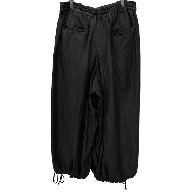 S'YTE Yohji Yamamoto リネンレーヨンハカマバルーンパンツ 袴 ドローストリング イージー ボトムス サイト ヨウジヤマモト メンズ レディース ユニセックス