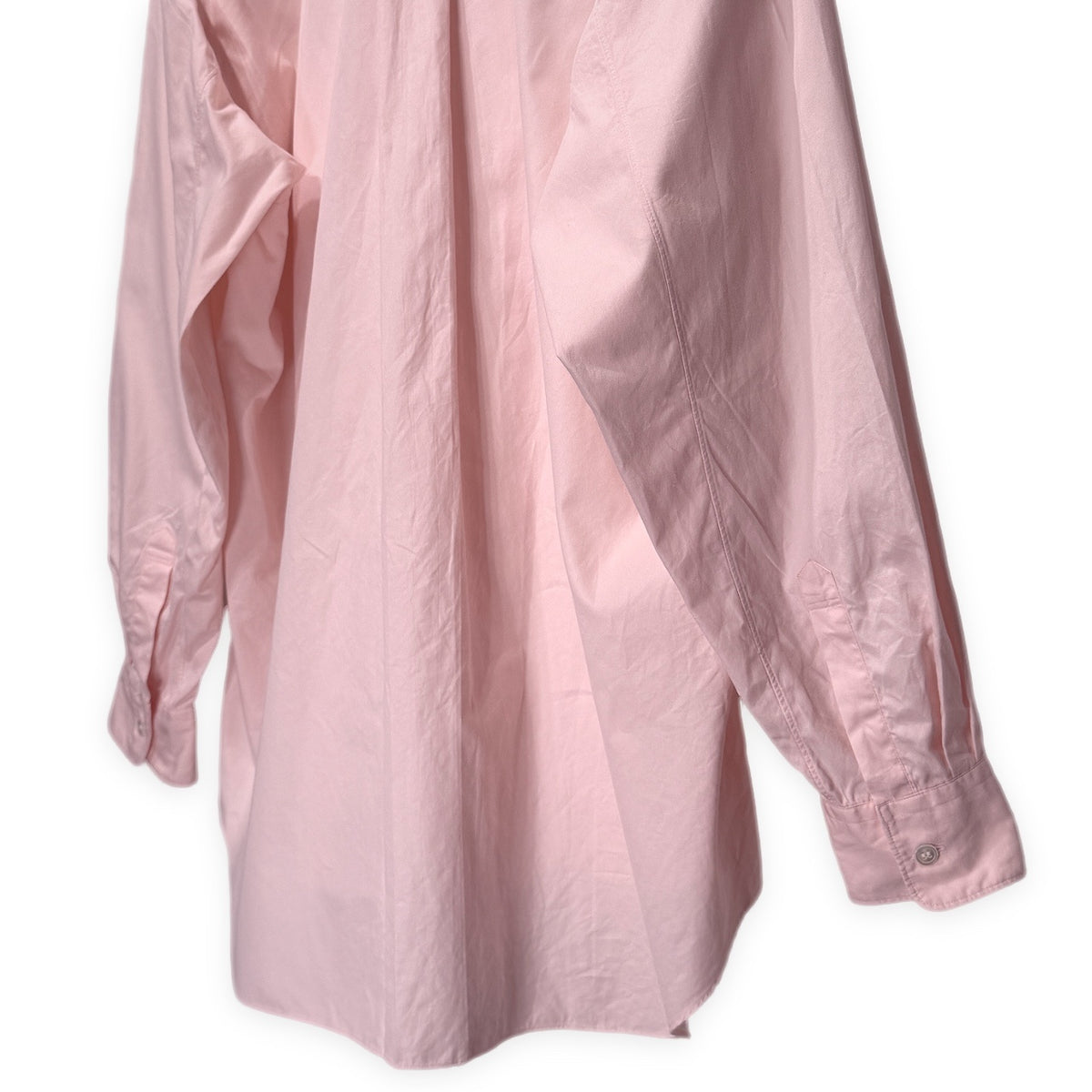 COMME des GARCONS HOMME PLUS 91SS コットンブロードマルチボタンデザインオーバーサイズボックスシルエットシャツ ブラウス トップス Archive 90s コムデギャルソンオムプリュス メンズ