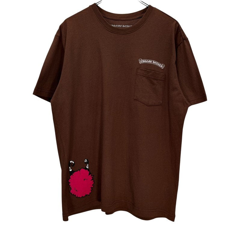 CHROME HEARTS x MATTY BOY STRUCTURE TEE スクロールラベルアートプリントクルーネックポケットTシャツ カットソー T-shirt ロゴ 半袖 トップス クロムハーツ メンズ