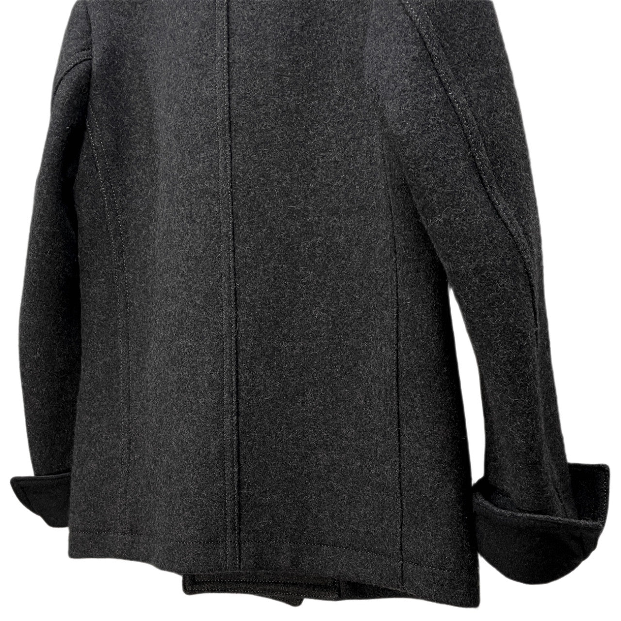MIHARA YASUHIRO 龍刺繍ウールメルトンピーコート PEA COAT ダブルブレスト ジャケット ブルゾン アウター Archive 00s ミハラヤスヒロ メンズ