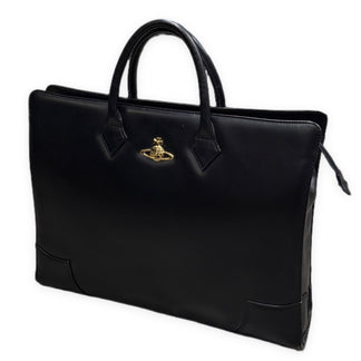 Vivienne Westwood オーブロゴレザーブリーフケース バッグ 鞄 カバン ヴィヴィアンウエストウッド メンズ レディース ユニセックス