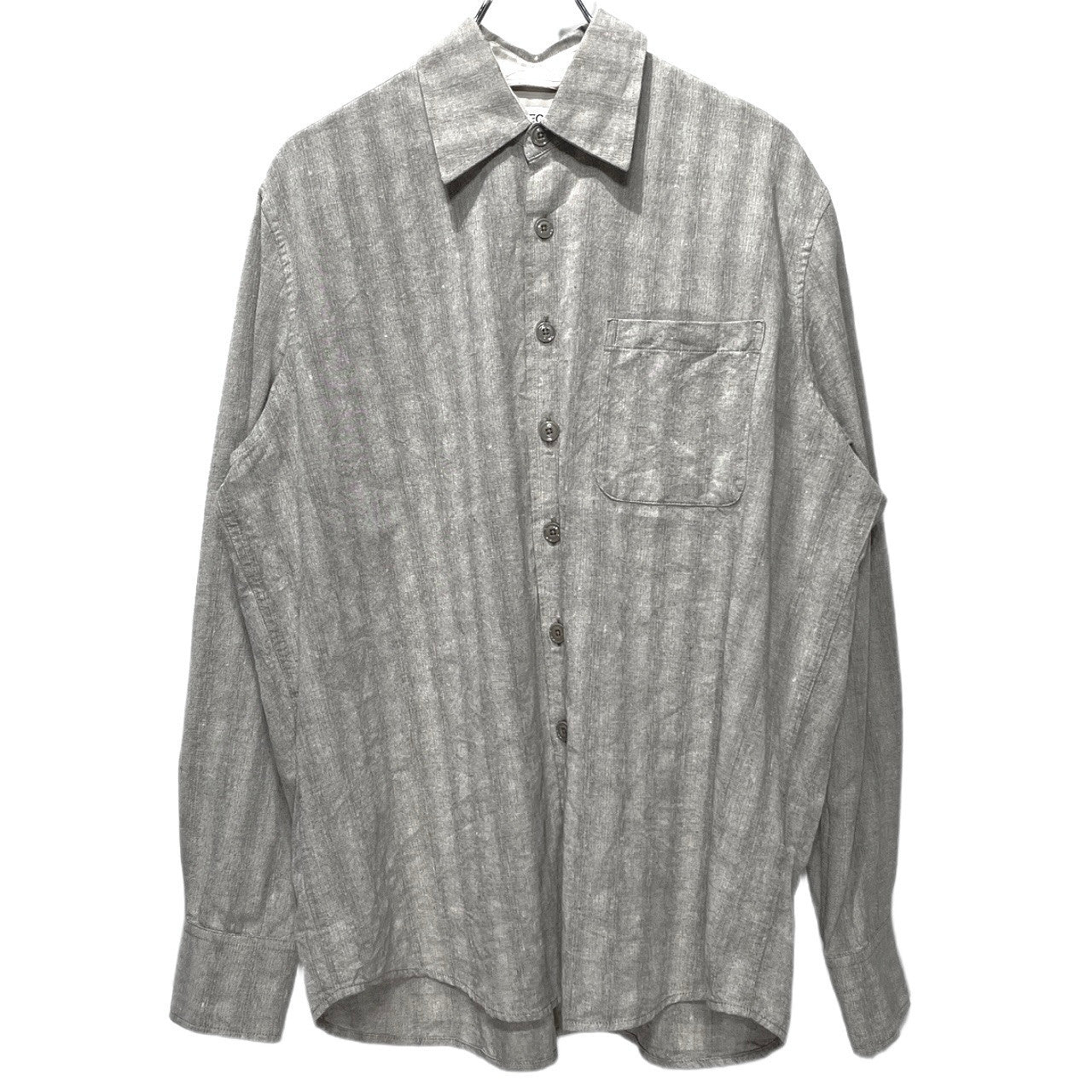 OUR LEGACY 26SS ABOVE SHIRT SAGE TRAIL CHECK DRYLINE WEAVE シャドーストライプレギュラーカラーシャツ ブラウス トップス M2262AST アワーレガシー メンズ