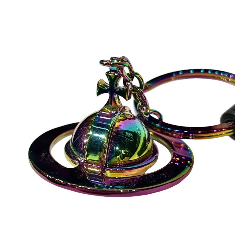 Vivienne Westwood DEBBIE 3D ORB オーロラカラー立体オーブキーリング キーホルダー バッグチャーム 限定 定価25,300円 ヴィヴィアンウエストウッド メンズ レディース ユニセックス