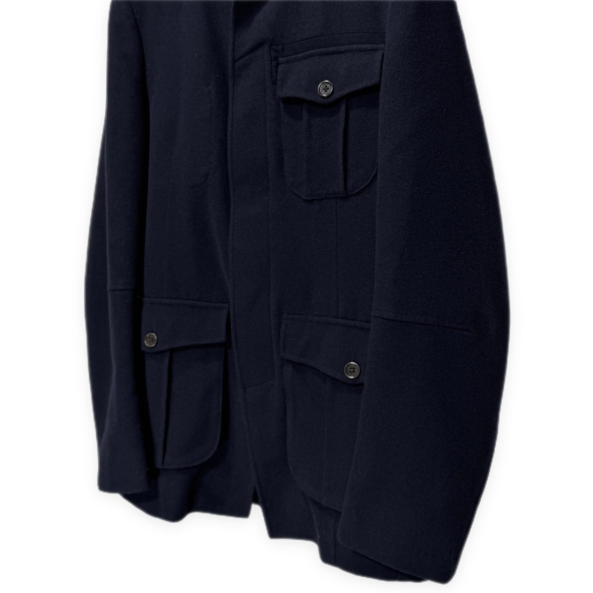 DRIES VAN NOTEN ウール詰襟スタンドカラーミリタリージャケット Archive ブルゾン コート アウター ドリスヴァンノッテン メンズ