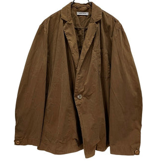 HENRIK VIBSKOV 21SS THE BIG BLAZER コットンギャバジン1Bオーバーサイズテーラードジャケット ブレザー アウター ヘンリックヴィブスコフ メンズ