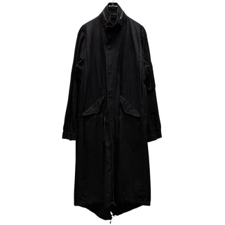 Yohji Yamamoto Pour Homme 18AW コットンリネンウェザークロスモッズコート ジャケット ブルゾン アウター Archive ヨウジヤマモトプールオム メンズ
