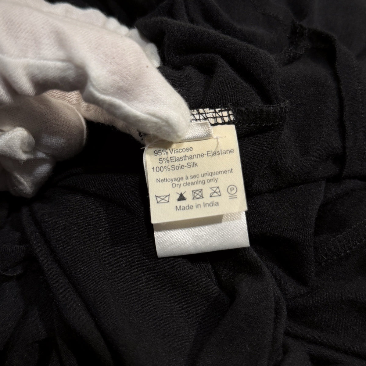LANVIN 08AW レーヨンシルクギャザードレープロングワンピース 七分袖 トップス Archive Alber Elbaz アルベールエルバス ランバン レディース