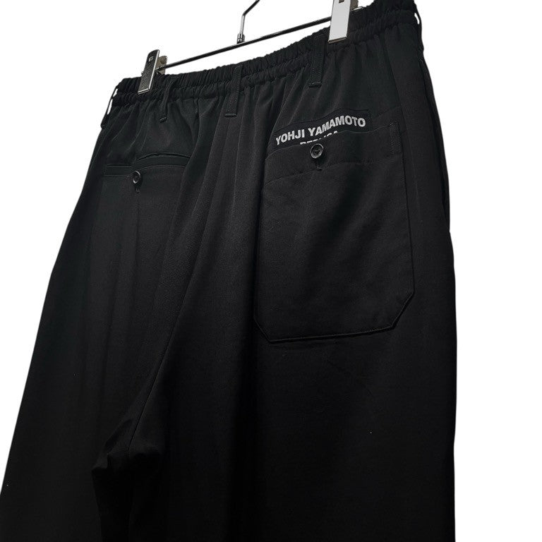 Yohji Yamamoto Pour Homme REPLICA 91SS ウールギャバジンがま口ポケットクロップドパンツ 鞄 カバン ボトムス 18SS 復刻 Archive 90s ヨウジヤマモトプールオム メンズ