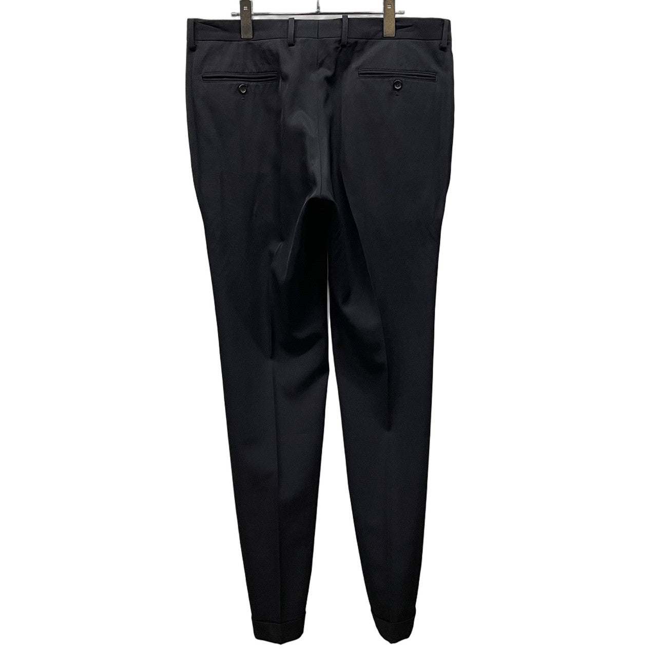 ISSEY MIYAKE MEN 15AW ウールギャバジン2タック裾ダブルセンタークリーススラックス パンツ トラウザーズ ボトムス イッセイミヤケメン メンズ