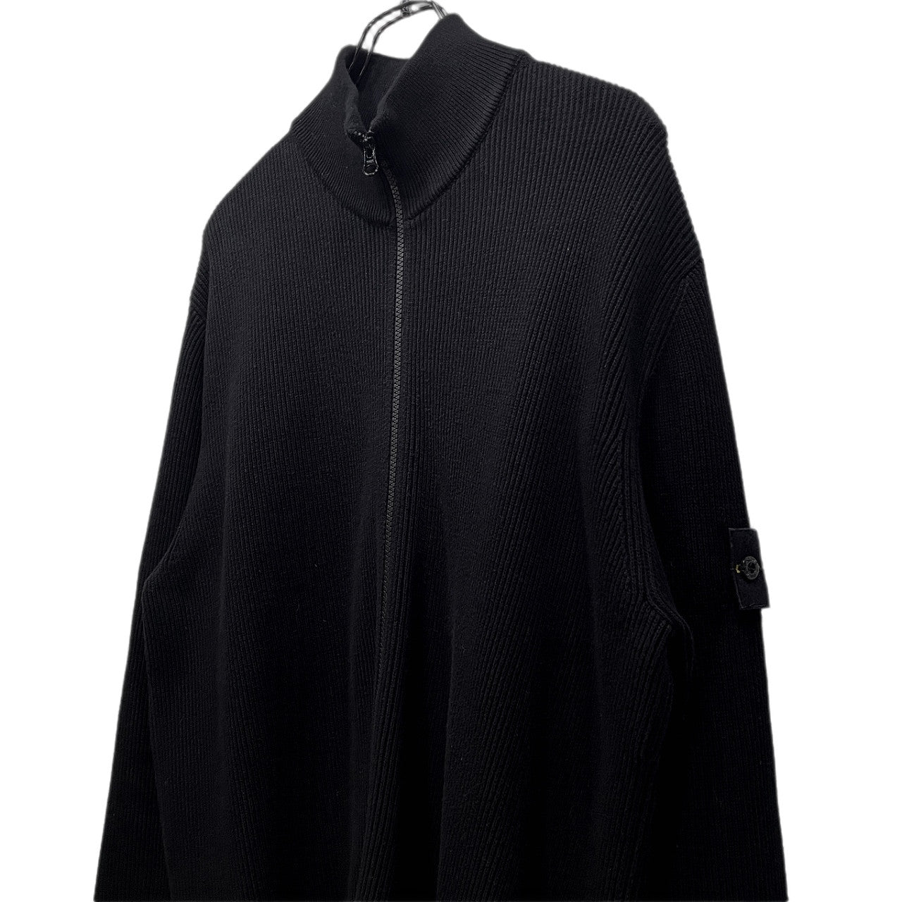 STONE ISLAND 25SS コットンドライバーズニットセーター ジップアップ ハイネック ジャケット ブルゾン トップス ストーンアイランド メンズ