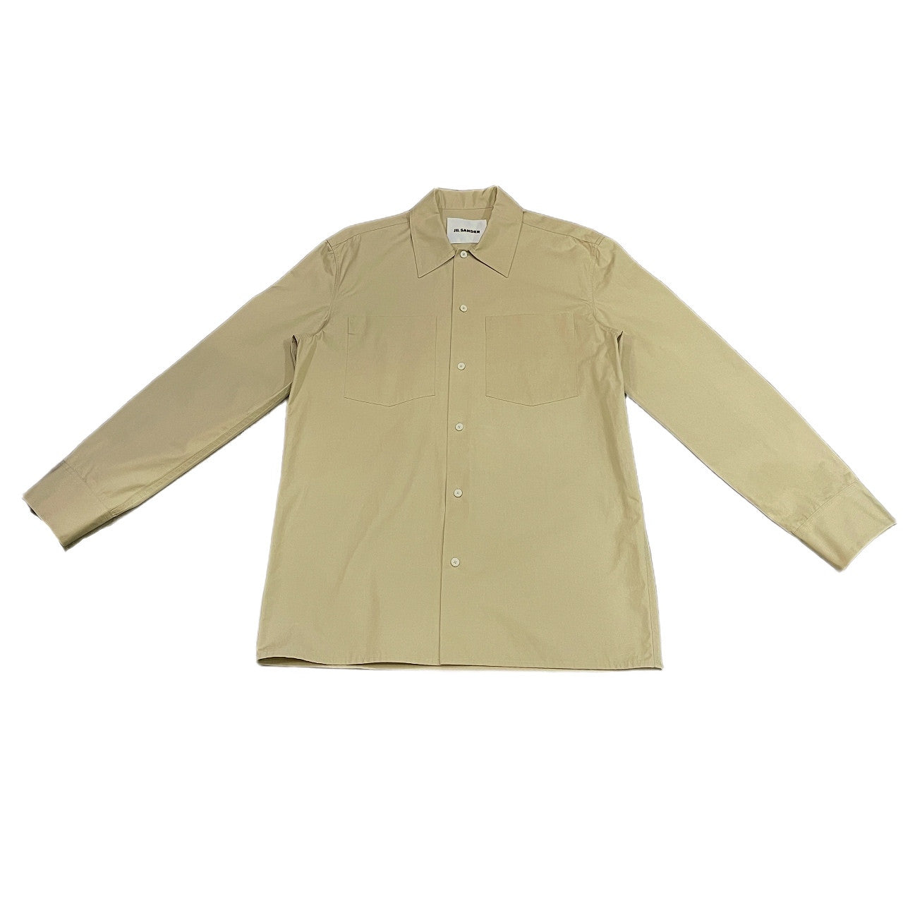 JIL SANDER 23SS コットンブロードダブルポケットボックスシルエットシャツ ブラウス トップス ジルサンダー メンズ