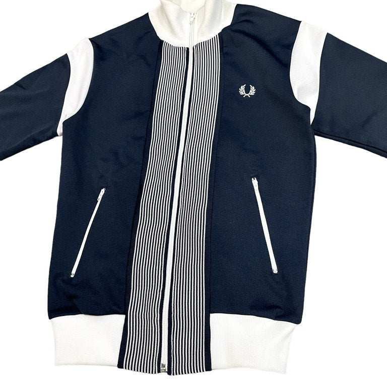 COMME des GARCONS SHIRT × FRED PERRY 06AW 切替ジップアップトラックジャケット ブルゾン ジャージ Archive