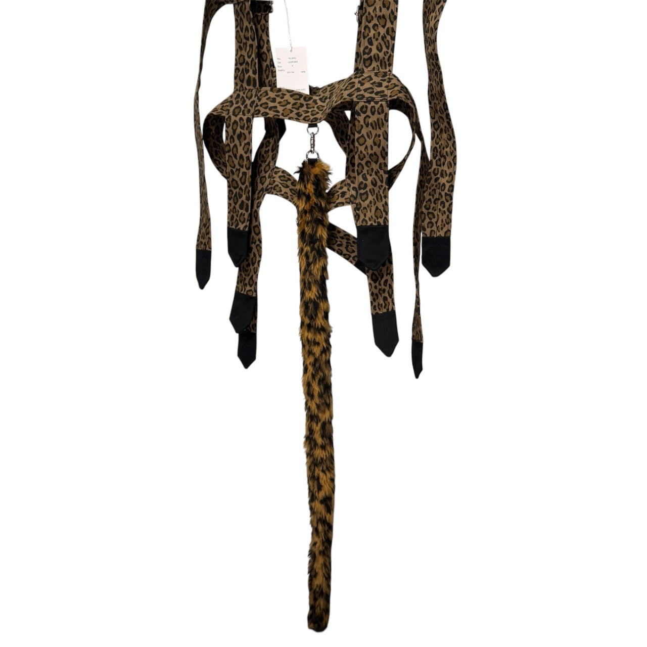 KIDILL 25SS TAIL HARNESS LEOPARD レオパードファーテールハーネス KL940 未使用タグ付き 定価44,000円 キディル メンズ レディース ユニセックス