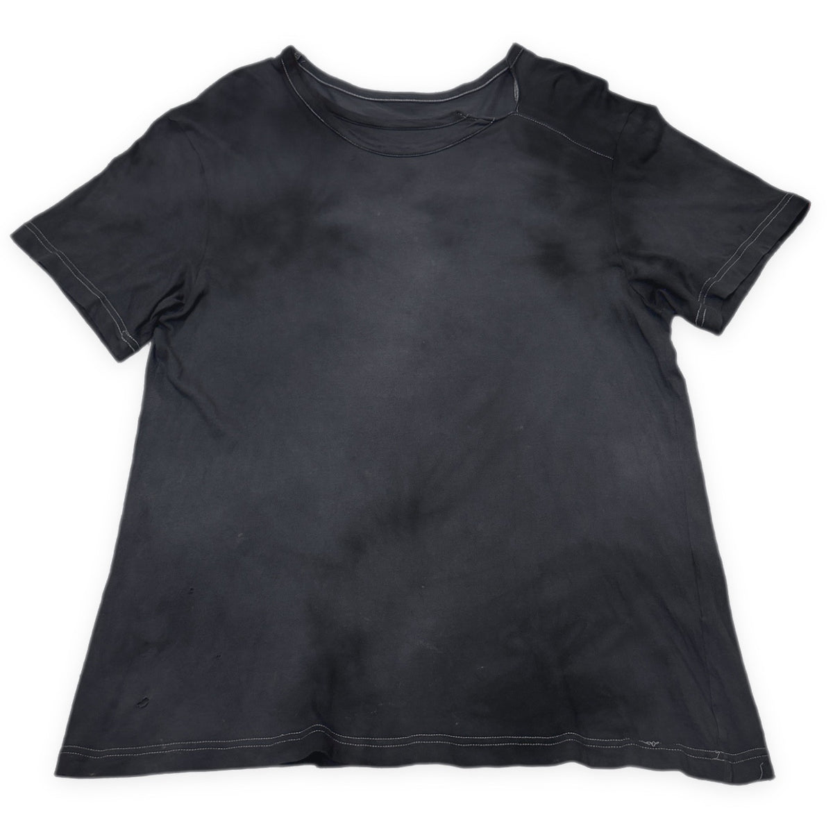 Ground Y ネックデザイン製品染めカットソー Tシャツ Tee T-shirt トップス Yohji Yamamoto グラウンドワイ ヨウジヤマモト メンズ レディース ユニセックス