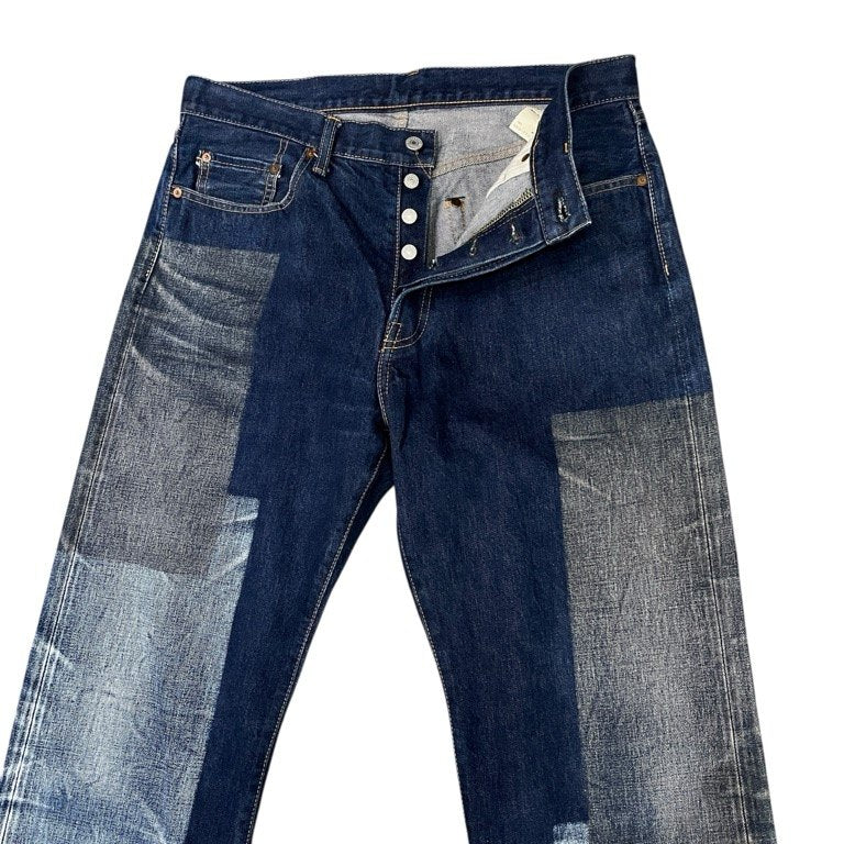 Y's for men × SPOTTED HORSE CRAFT ヴィンテージディテール5ポケットプリントセルヴィッジデニムパンツ ジーンズ ボトムス Archive Yohji Yamamoto Pour Homme ワイズフォーメン ヨウジヤマモトプールオム メンズ