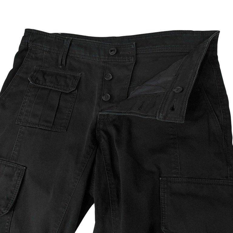 BLACK BARRETT by Neil Barrett 止血テープ付きコットンカーゴハーフパンツ ショートパンツ ショーツ Archive ボトムス ニールバレット メンズ