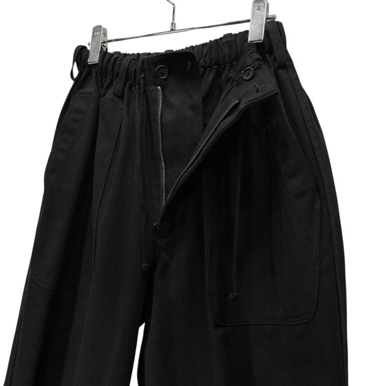 Yohji Yamamoto Pour Homme 16AW カツラギコットンワイドイージーワークパンツ ボトムス 葛城綿 ヨウジヤマモトプールオム メンズ