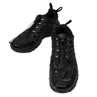 MM6 Maison Margiela × SALOMON ACS Pro Advanced Black クイックレースローカットスニーカー シューズ 靴 クツ 473928 27.5cm エムエムシックス メゾンマルジェラ サロモン メンズ
