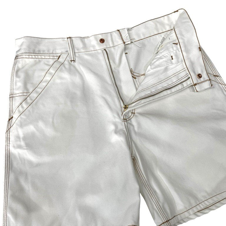 GANRYU 15SS コットンキャンバスハーフペインターパンツ ショート ショーツ ボトムス COMME des GARCONS ガンリュウ コムデギャルソン メンズ