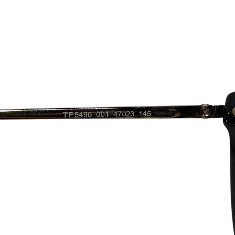 TOM FORD ウェリントンフレームメガネ 黒縁眼鏡 アイウェア TF5496 001 トムフォード メンズ レディース ユニセックス
