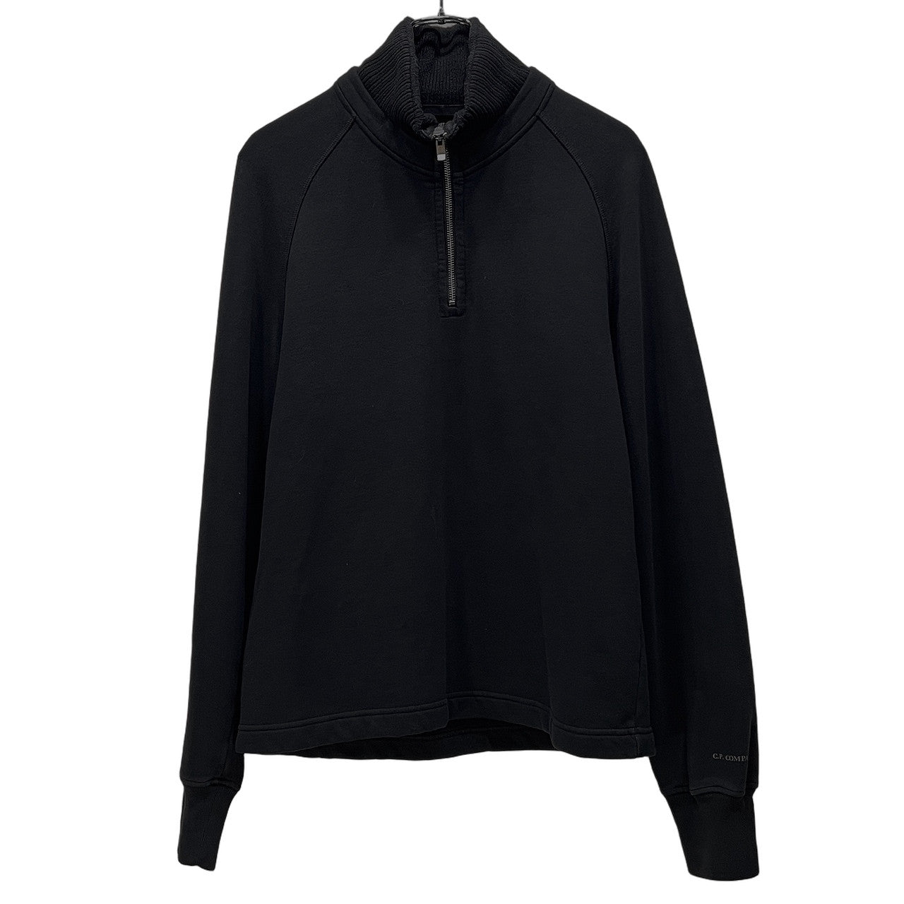 C.P. COMPANY 04AW ハイネックプルオーバーハーフジップスウェットシャツ トラックジャケット Archive 00s 袖ロゴ シーピーカンパニー メンズ