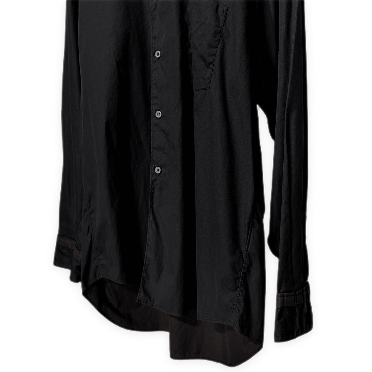 COMME des GARCONS SHIRT コットンブロードバイカラーインサイドアウトレギュラーカラーシャツ ブラウス トップス Archive 90s 00s コムデギャルソン メンズ