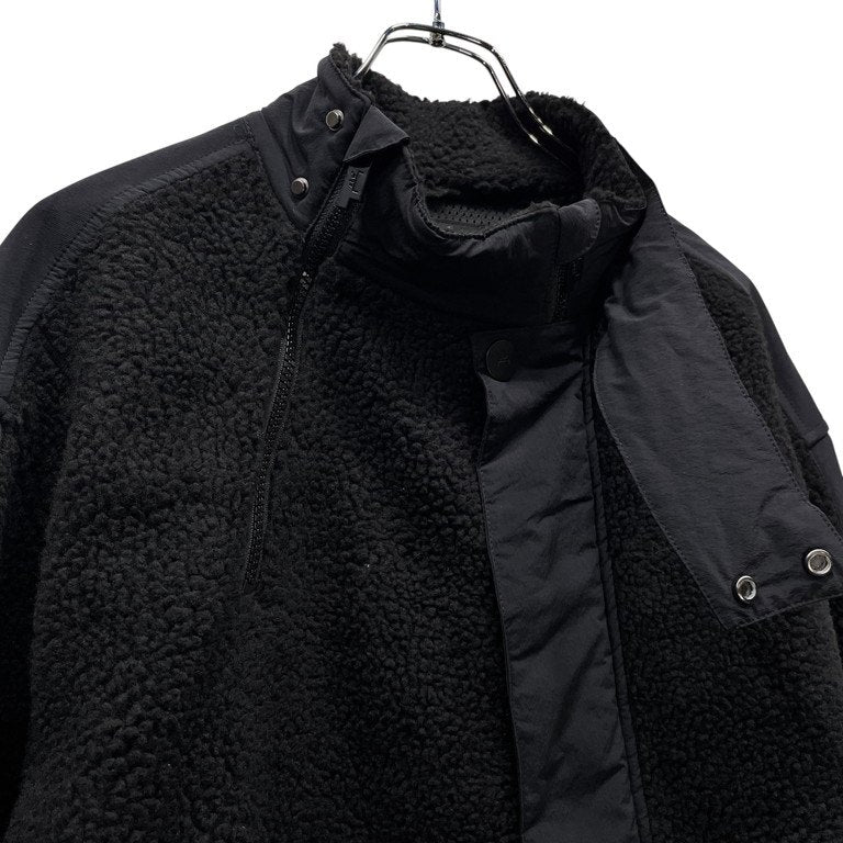A-COLD-WALL 21AW BIAS FLEECE JACKET バイアスダブルジップ切替フリースジャケット ボア ブルゾン アウター 定価96,830円 ア コールドウォール メンズ