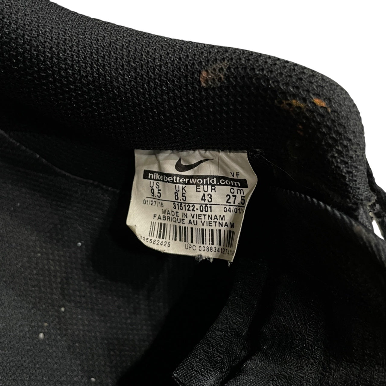 CILANDSIA NIKE AIR FORCE 1 ハンドペイントローカットスニーカー シューズ 靴 クツ ペンキ 27.5cm チランドシア メンズ