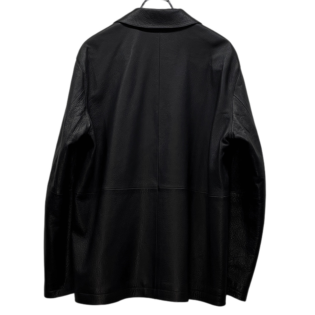 AURALEE 21AW GOAT LEATHER JACKET ゴートレザーフライフロントテーラードジャケット ブルゾン コート アウター 定価154,000円 A21AJ01GL オーラリー メンズ