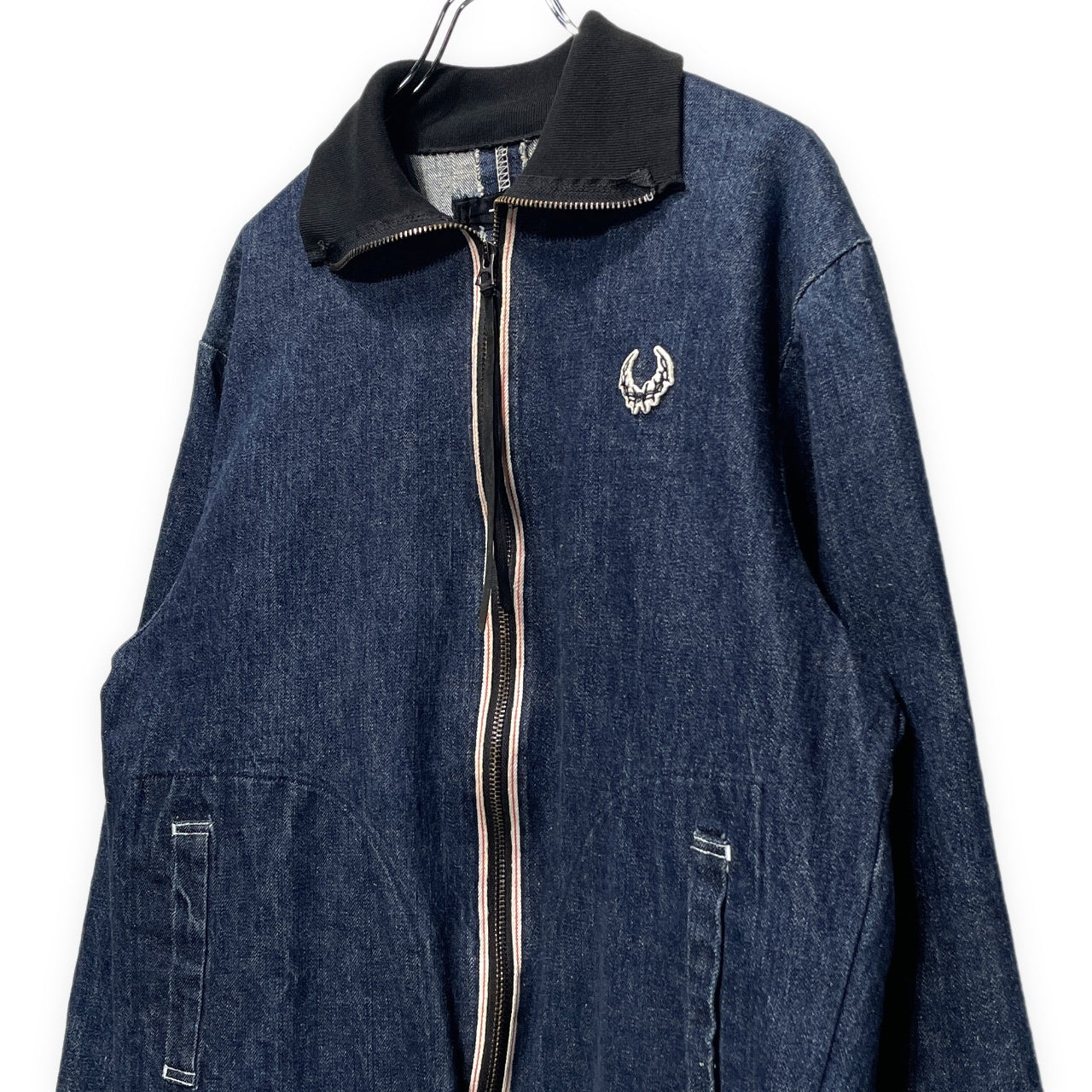 [-]Minus 24SS SLASH SEAM TRUCK JACKET 70's SELVEDGE DENIM セルヴィッジデニムスラッシュシームカットオフトラックジャケット ブルゾン 赤耳 アウター マイナス メンズ