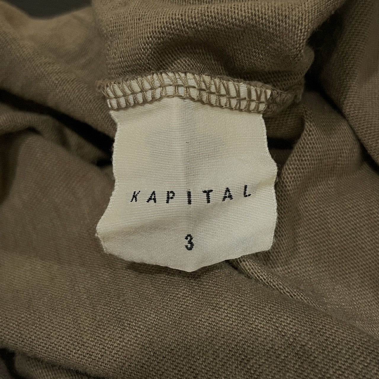 KAPITAL フェザープリントクルーネックTシャツ カットソー Tee T-shirt トップス 半袖 キャピタル メンズ レディース ユニセックス