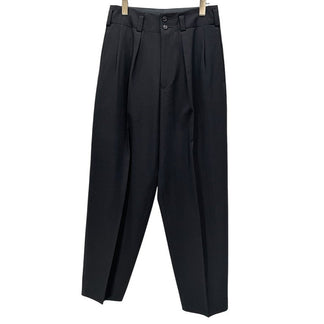 Y's for men ウールギャバジン2タックフラップポケットハイウエストパンツ スラックス トラウザーズ Archive 90s Yohji Yamamoto Pour Homme ヨウジヤマモトプールオム ワイズフォーメン メンズ
