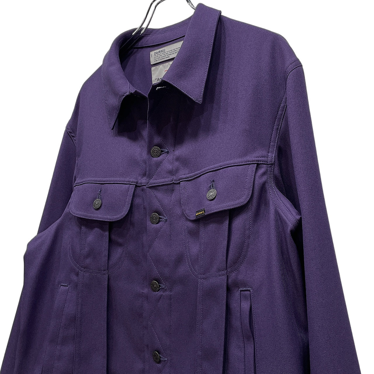 DAIRIKU 19AW Regular Polyester Jacket レギュラーポリエステルトラッカージャケット ブルゾン アウター ダイリク メンズ