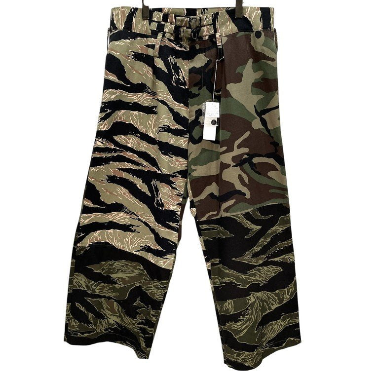 S'YTE Yohji Yamamoto 20SS マルチカモフラージュパッチワークハイウエストミリタリーワイドパンツ ボトムス 迷彩 未使用タグ付き サイト ヨウジヤマモト メンズ レディース ユニセックス