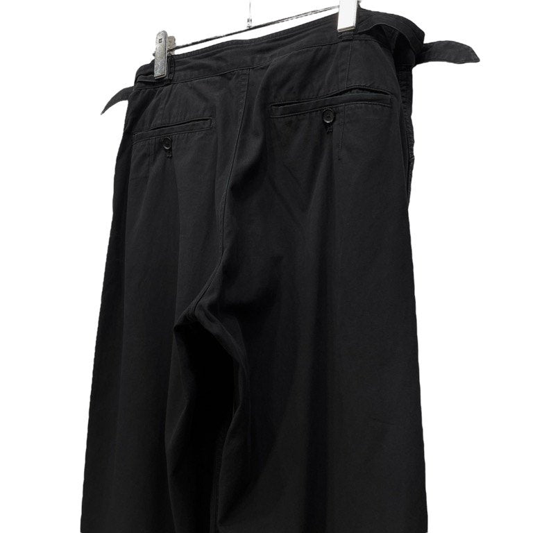 AURALEE 20SS FINX HARD TWIST GABARDINE PANTS ハイカウントフィンクスコットンギャバジンサイドアジャスターパンツ ボトムス A20SP02FB 定価36,300円 オーラリー メンズ