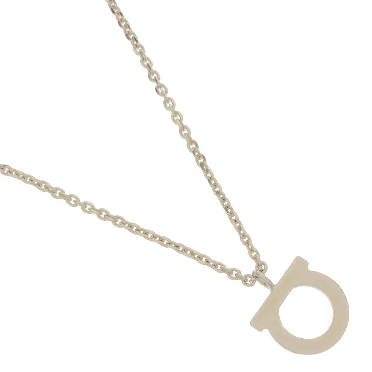 フェラガモガンチーニラインストーンネックレス Ferragamo フェラガモ ガンチーニ ラインストーン ネックレス ケース付