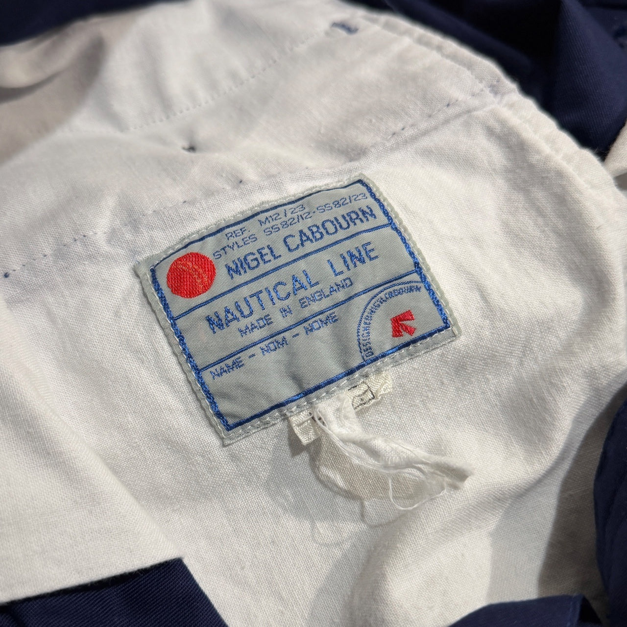 Nigel Cabourn 82SS NAUTICAL LINE サイドアジャスター2タックハーフパンツ グルカパンツ ショーツ ショートパンツ ボトムス Archive 80s 初期 ナイジェルケーボン メンズ