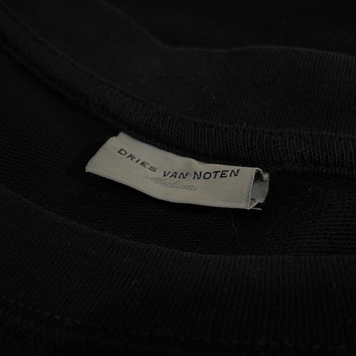 DRIES VAN NOTEN フロントプリントクルーネックTシャツ カットソー Tee T-shirt トップス 半袖 Archive ドリスヴァンノッテン メンズ