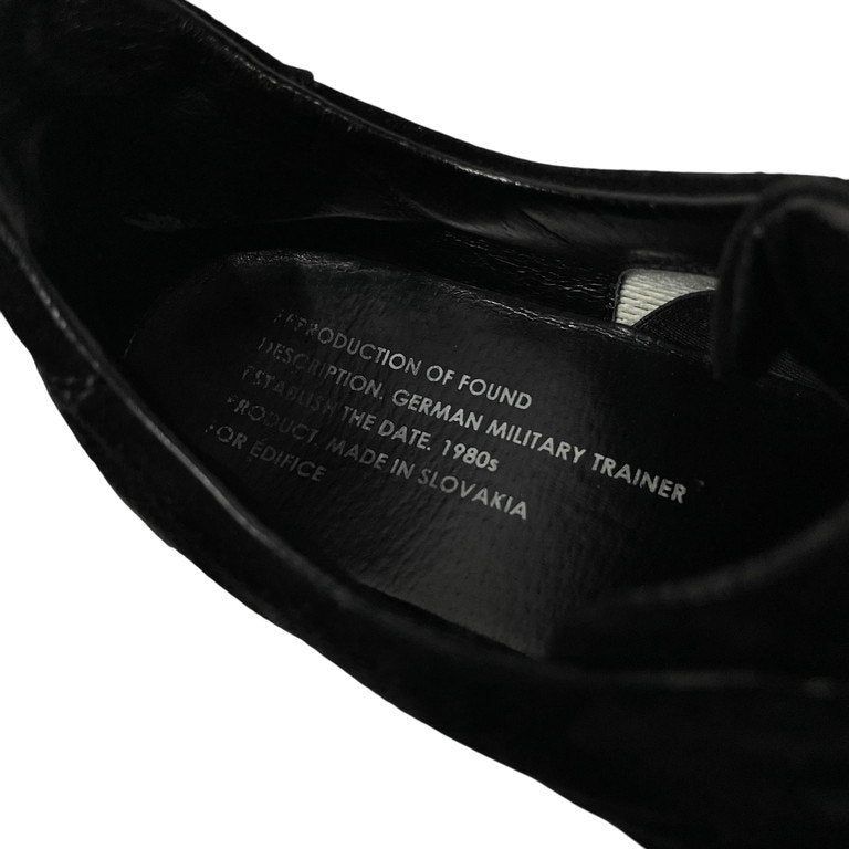 REPRODUCTION OF FOUND 1980s REPRODUCT GERMAN MILITARY TRAINER スエードレザーミリタリージャーマントレーナー ローカットスニーカー シューズ リプロダクションオブファウンド メンズ