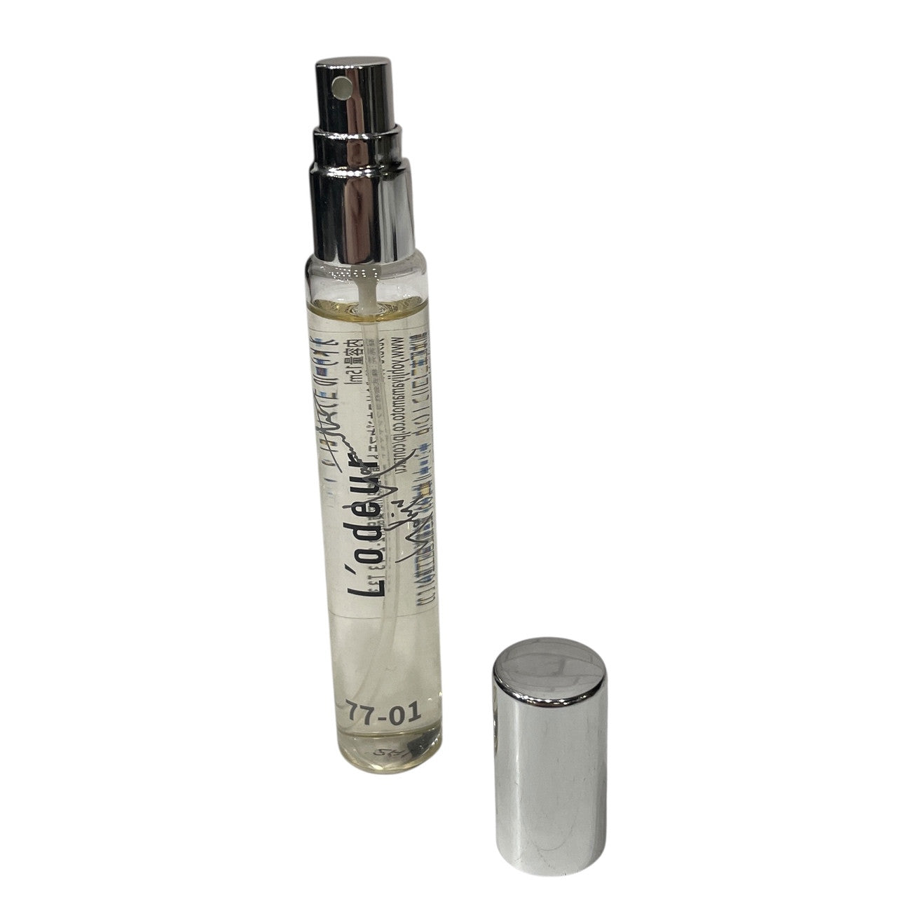 L’odeur Yohji Yamamoto Eau de Cologne オーデコロン 5本セット 15ml 77-01 77-02 77-03 77-04 77-05 レザーケース 香水 定価27,500円 ヨウジヤマモト メンズ レディース ユニセックス