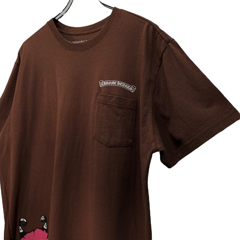 CHROME HEARTS x MATTY BOY STRUCTURE TEE スクロールラベルアートプリントクルーネックポケットTシャツ カットソー T-shirt ロゴ 半袖 トップス クロムハーツ メンズ