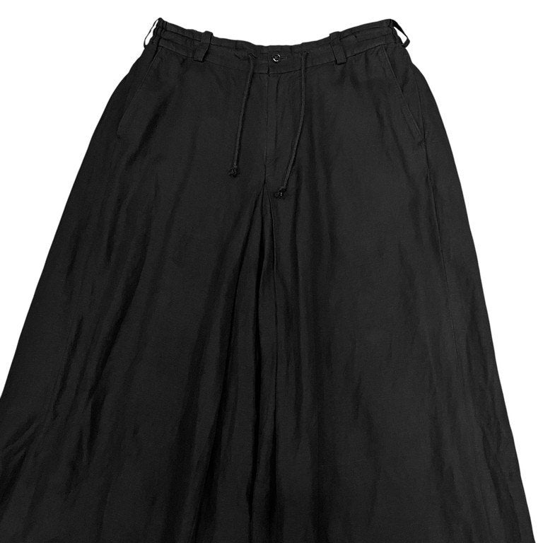 S'YTE Yohji Yamamoto リネンレーヨンハカマバルーンパンツ 袴 ドローストリング イージー ボトムス サイト ヨウジヤマモト メンズ レディース ユニセックス