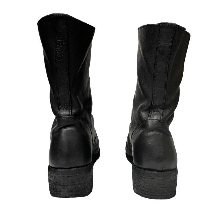 Yohji Yamamoto Pour Homme × GUIDI 23AW SOFT CALF LEATHER FRONT ZIPPER BOOTS ソフトカーフレザーフロントジッパーブーツ HJ-E23-774 シューズ Vibram 定価265,100円 ヨウジヤマモトプールオム グイディ メンズ