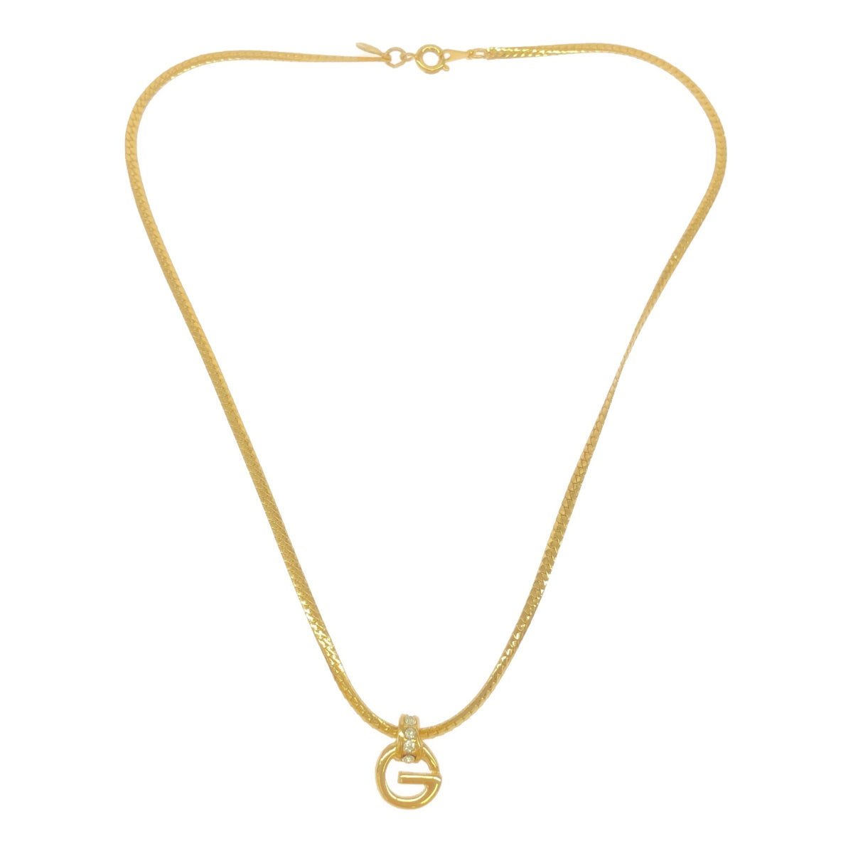 GIVENCHY GIVENCHY ネックレス Gロゴ ストーン