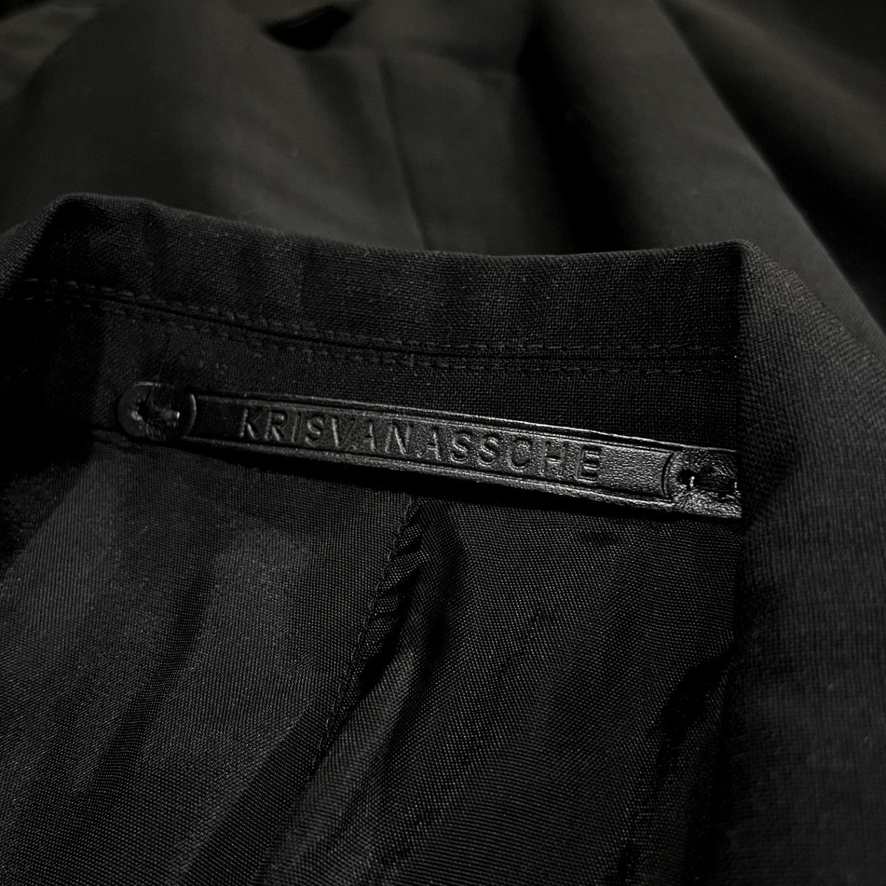 KRIS VAN ASSCHE ウールトロピカル2Bセットアップスーツ テーラードジャケット スラックス パンツ Archive アウター ボトムス メンズ クリスヴァンアッシュ