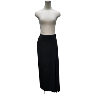 Y's ウールギャバジンアシンメトリースリットロングスカート ボトムス Yohji Yamamoto Femme ワイズ ヨウジヤマモトファム レディース